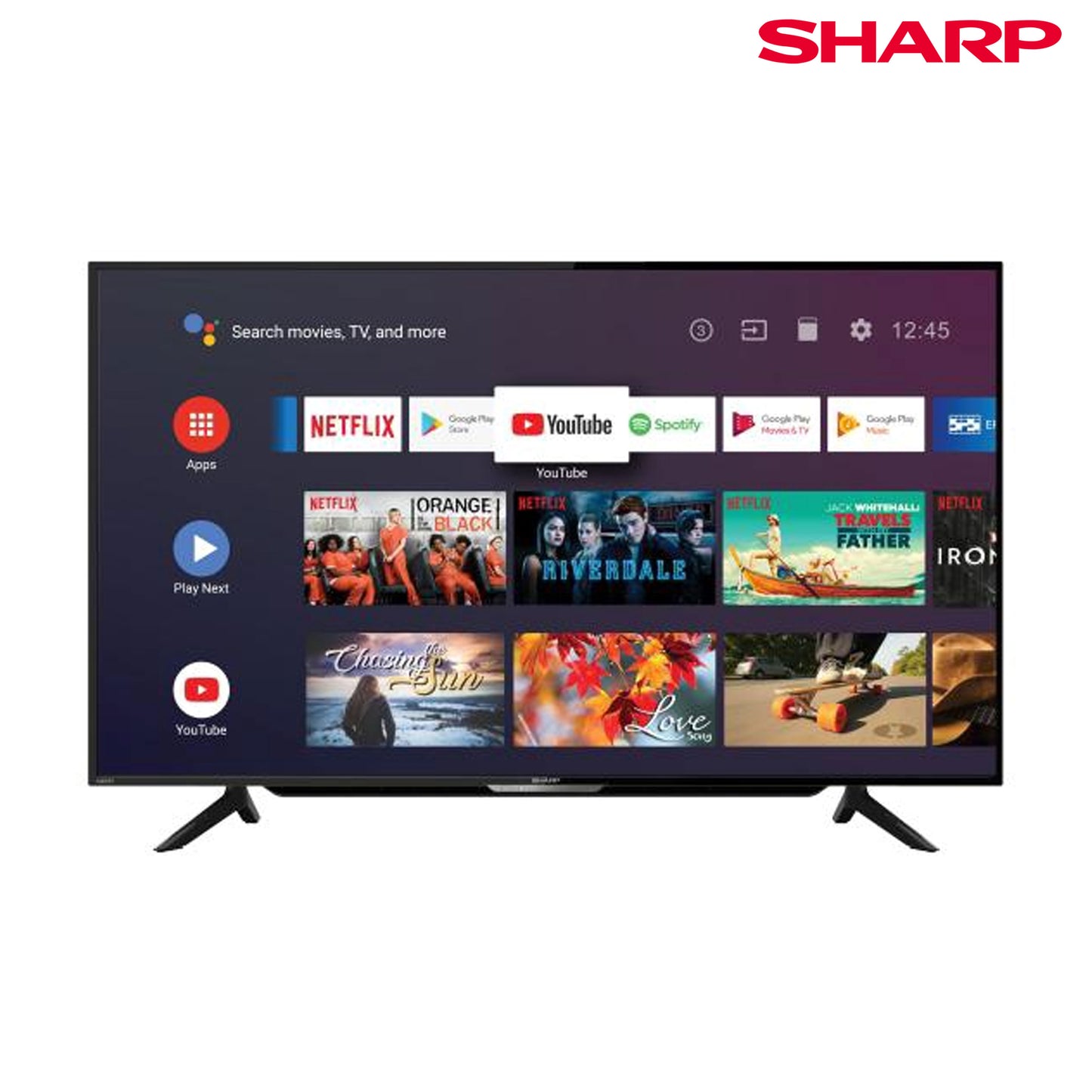 Sharp 4T C50CK1X Smart Android TV / 50 inch 4K Android TV