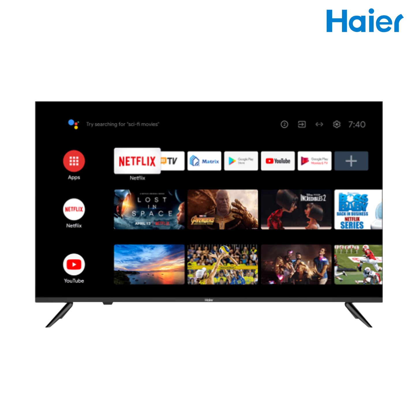 Haier H43K68FG 43inch Smart Android TV