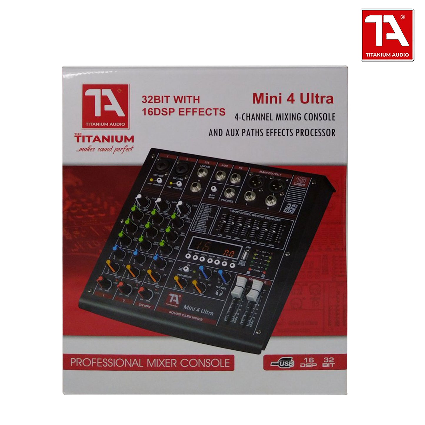 Titanium Audio Mini 4 Ultra Mixer