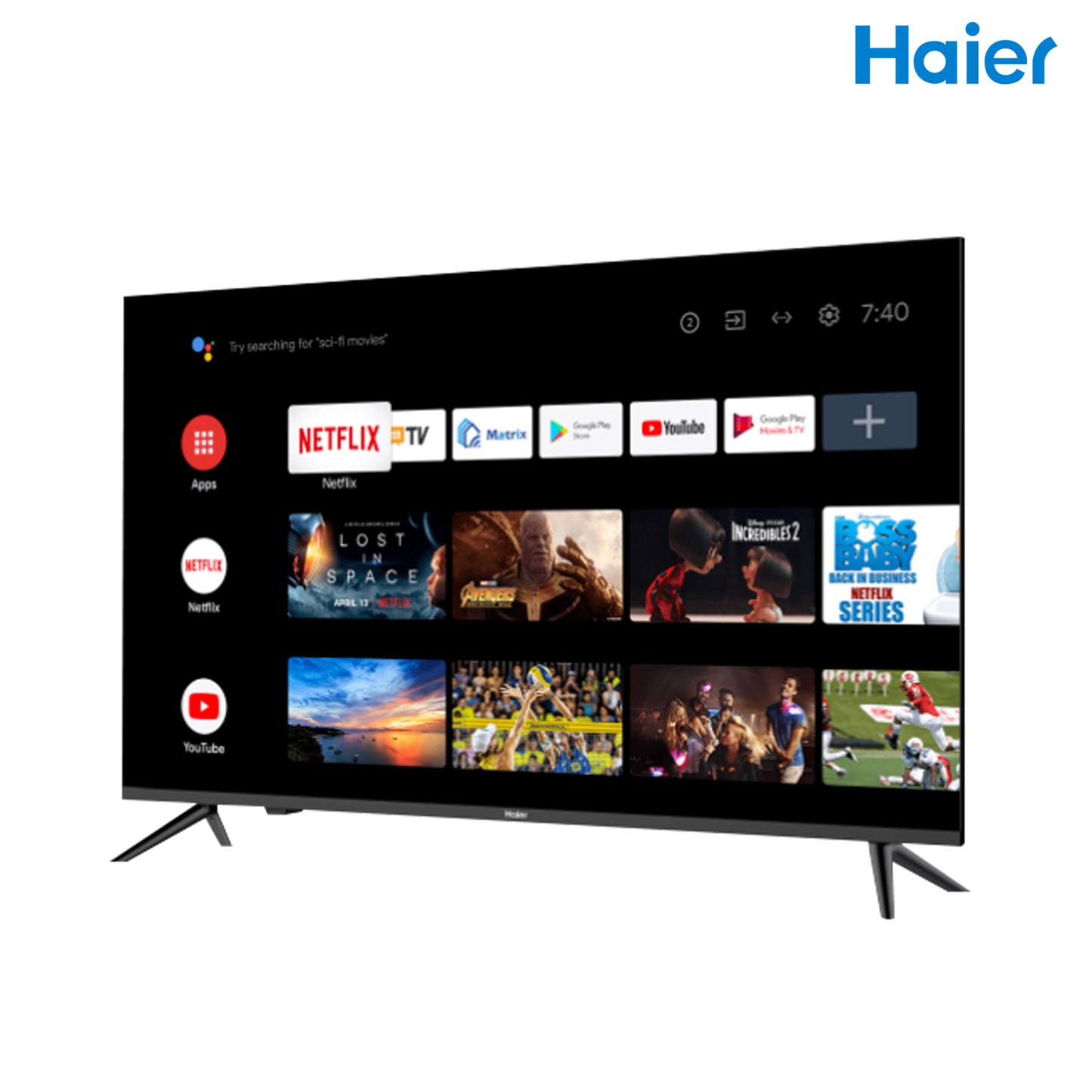 Haier H43K68FG 43inch Smart Android TV