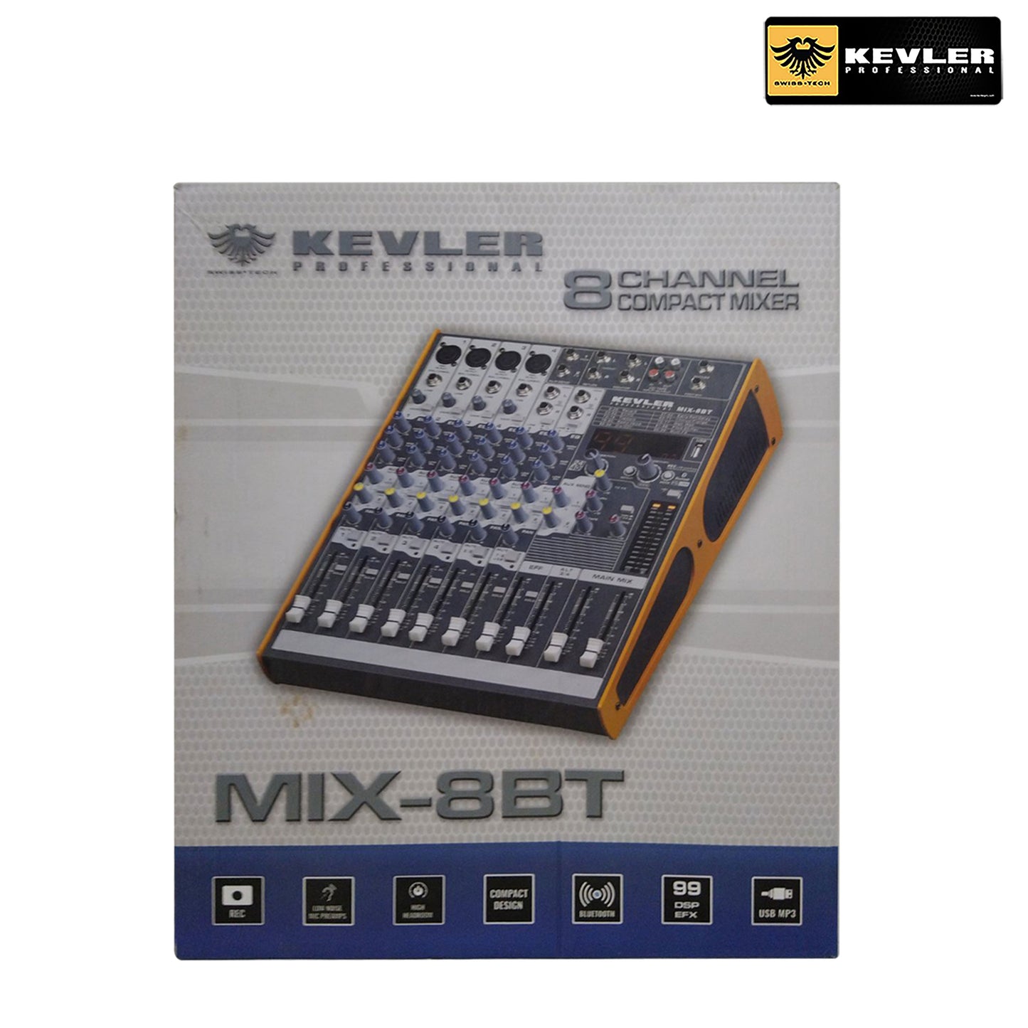 MIX-8BT Professional Mixer with 8 Channel