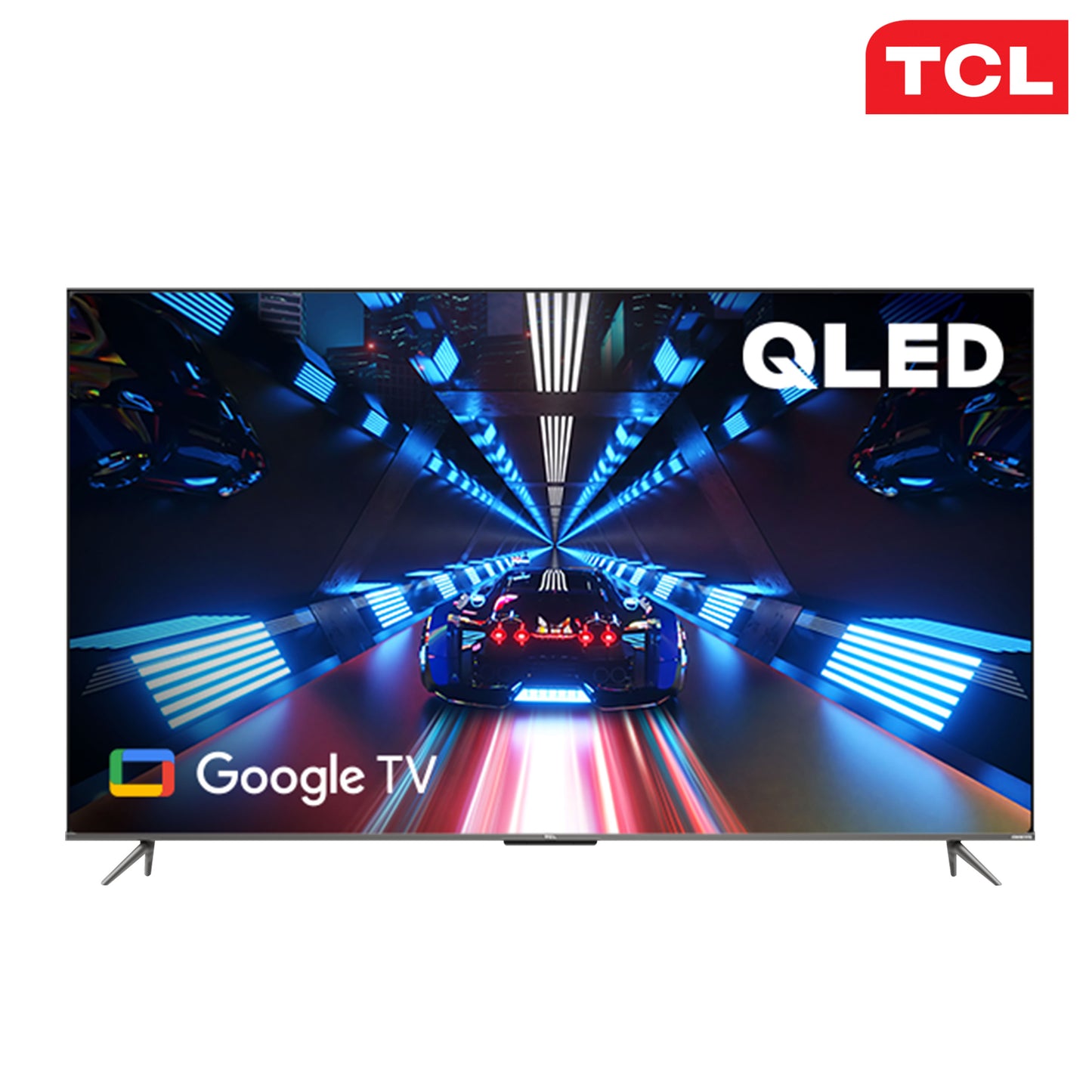 TCL 55C635 4K QLED TV with Google TV and Game Master Smart TV