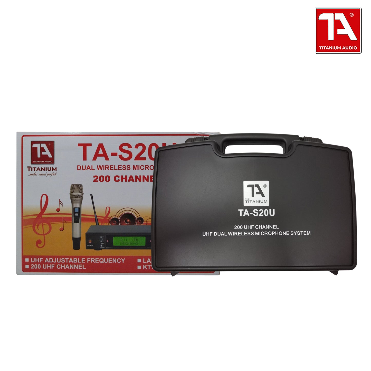 Titanium Audio TA-S20U Dual Wireless Microphone