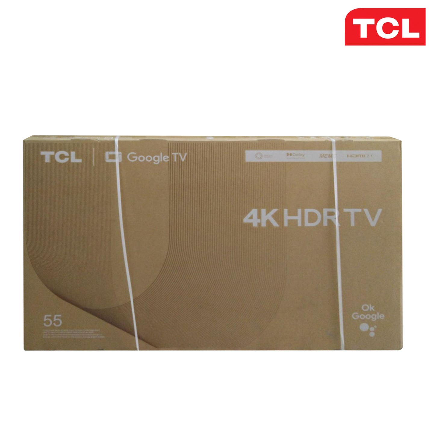 TCL 55C635 4K QLED TV with Google TV and Game Master Smart TV