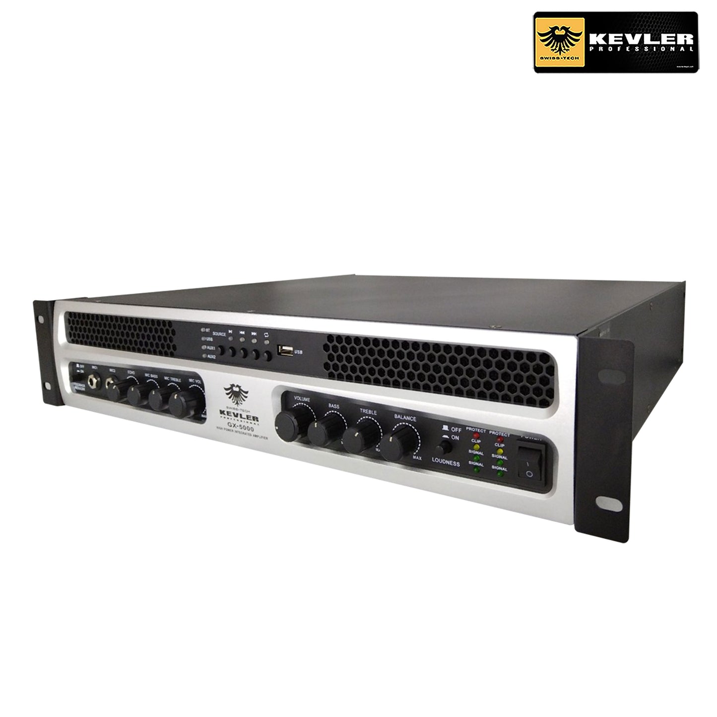 Kevler GX 5000 Amplifier / 1000 x 2 Watts / High Power Integrated Amplifier