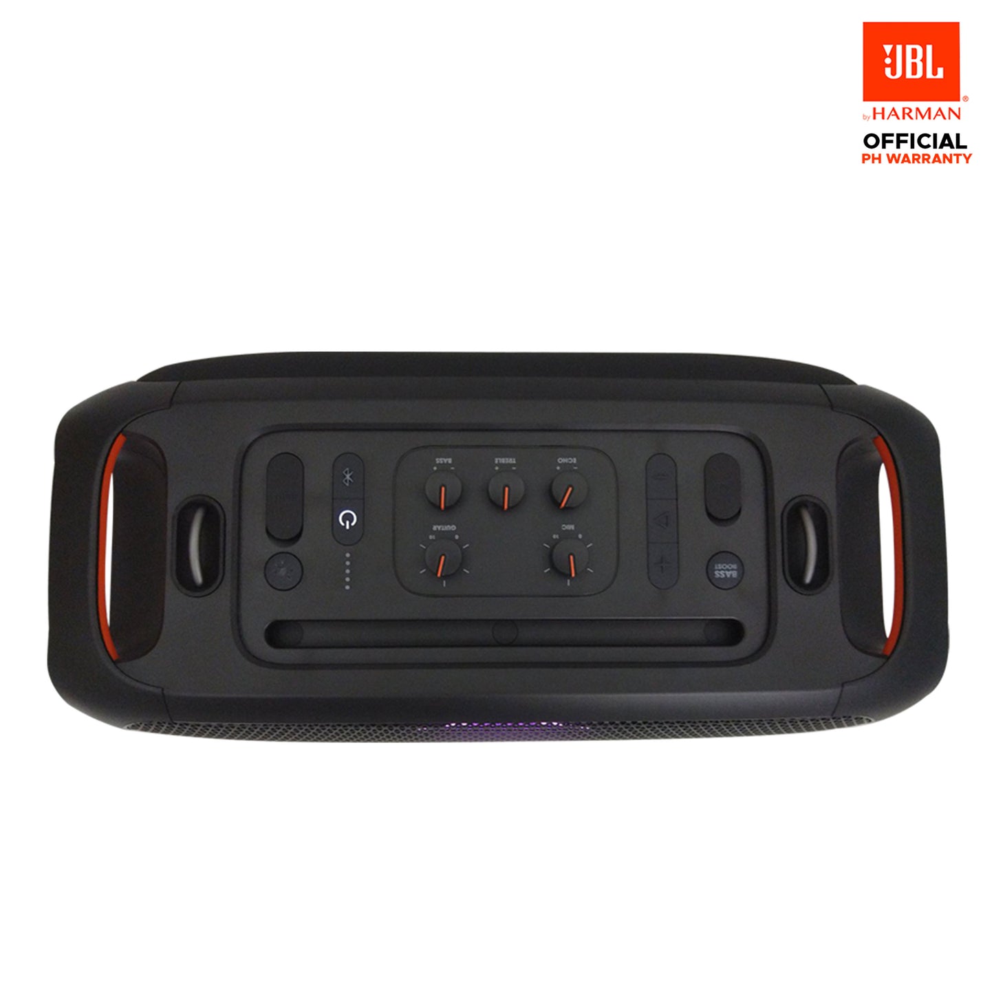 JBL Party Box On the Go Speaker / Portable party speaker with built-in lights and wireless mic / JBL