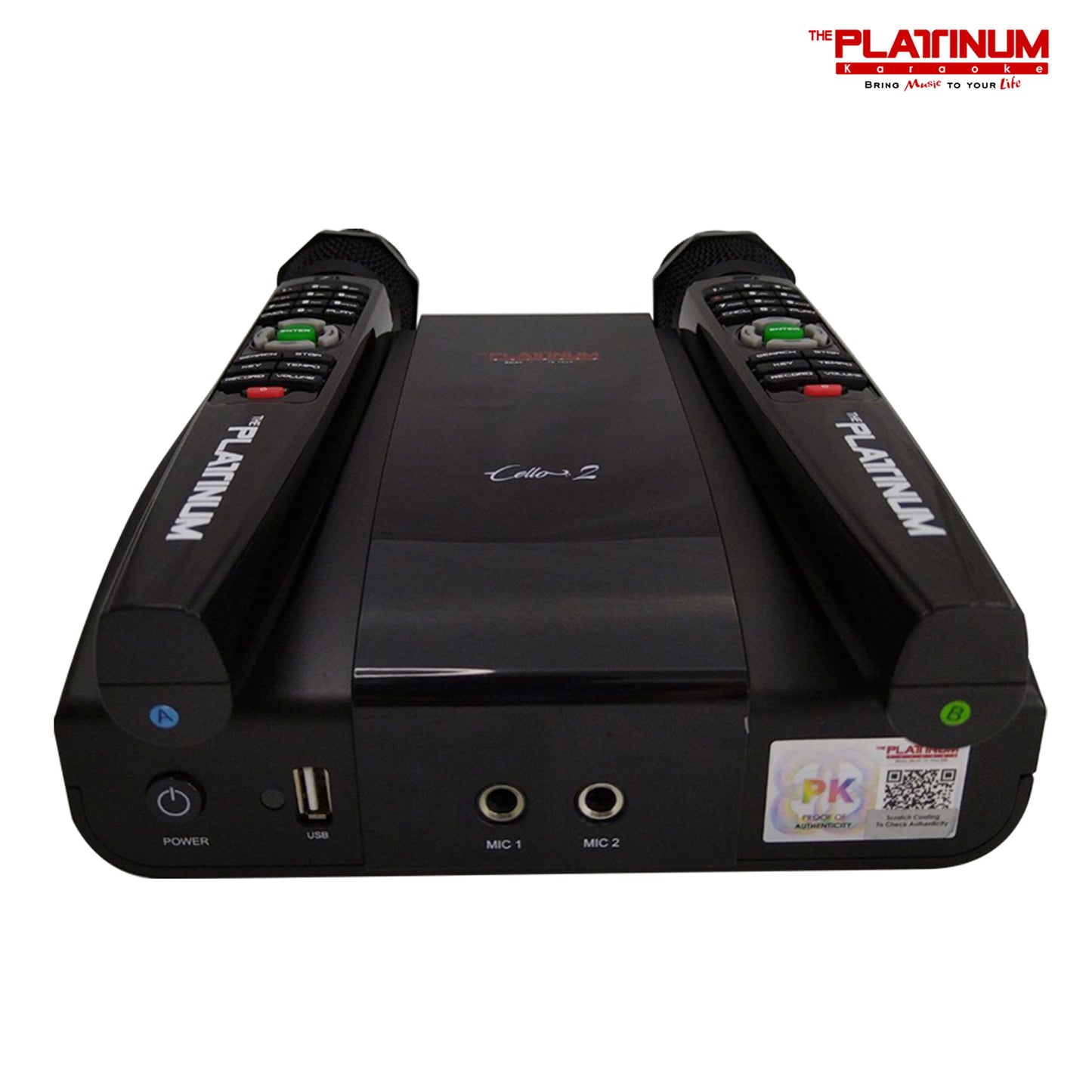 Platinum Karaoke Cello 2 Karaoke Player / Professional Karaoke / SD Card / Platinum Karaoke