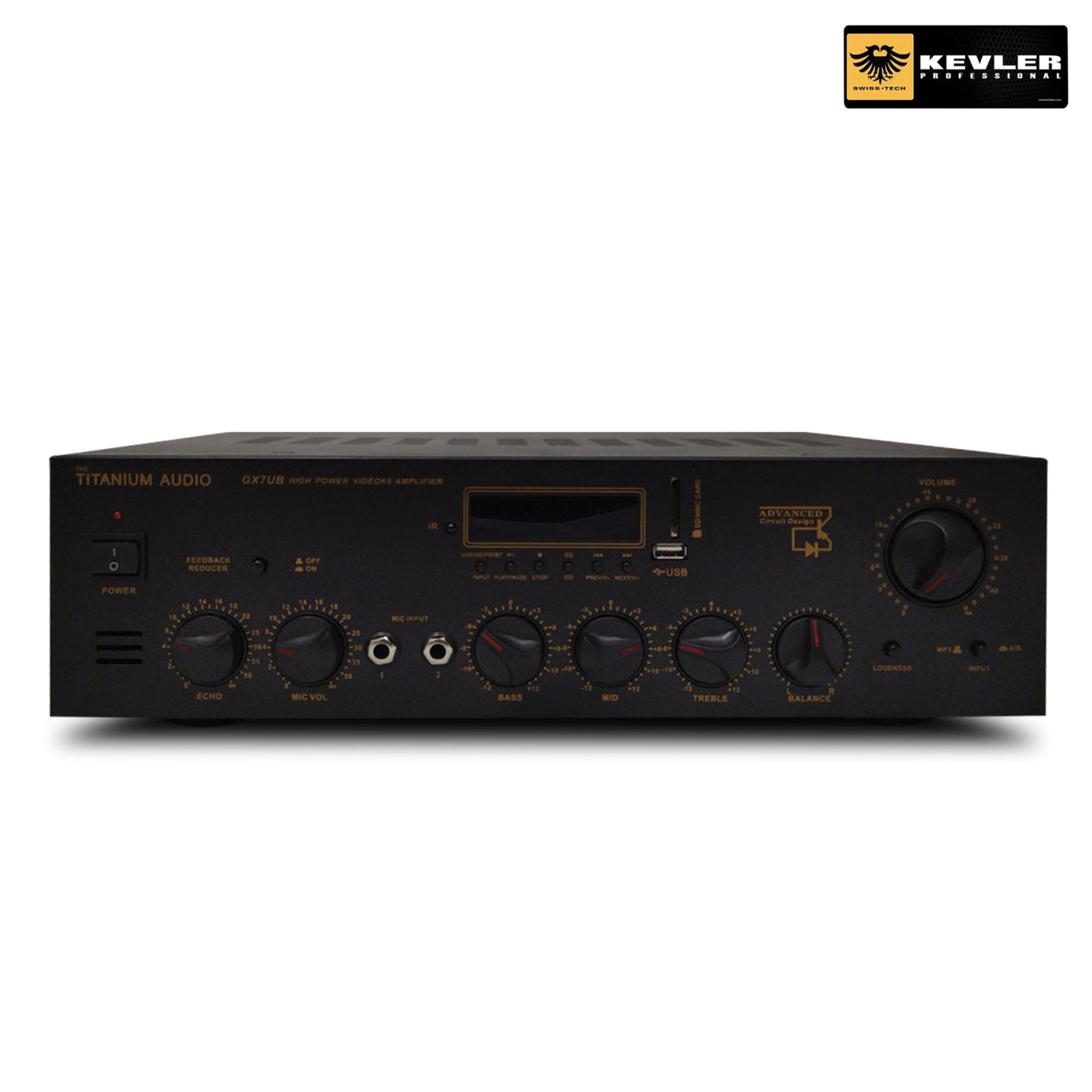 Kevler GX-7UB PRO Karaoke Integrated Amplifier