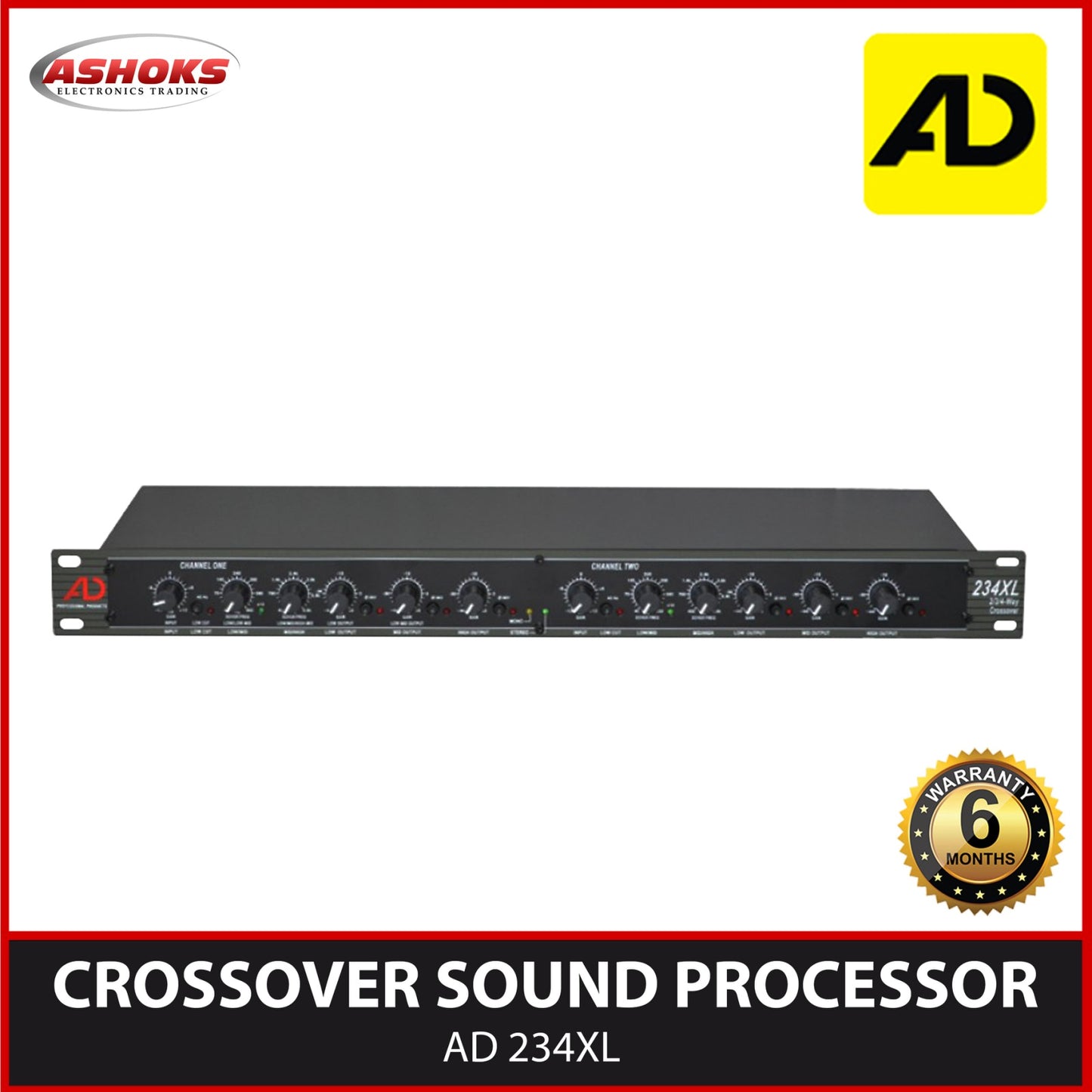 AD 234XL Crossover /  Sound Processor / Crossover / AD