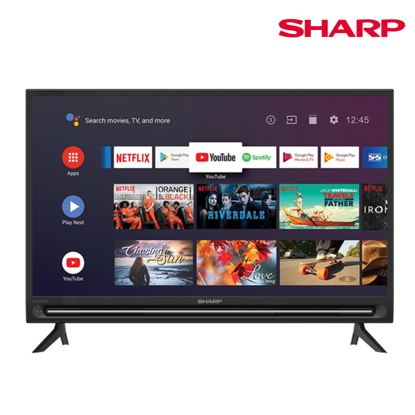 Sharp 2T-C32CG1X 32 inch Smart Android Led TV / Sharp 32 inch /  Sharp 32 inch WXGA ANDROID TV (2 Years Warranty) / Smart Tv / Sharp