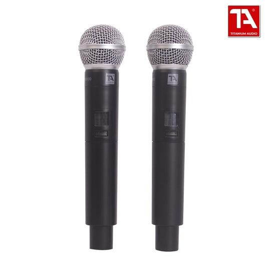 Titanium Audio TA 9000 Wireless Microphone / UHF Professional Wireless Microphone