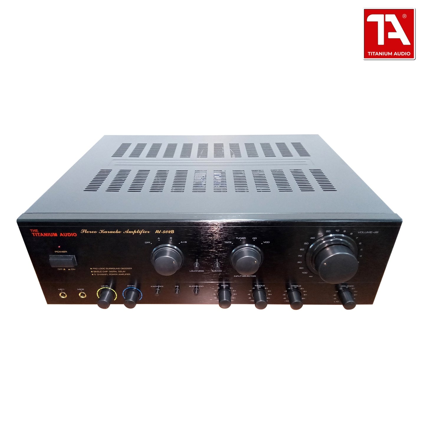 Titanium Audio Av 502B Karaoke Amplifier