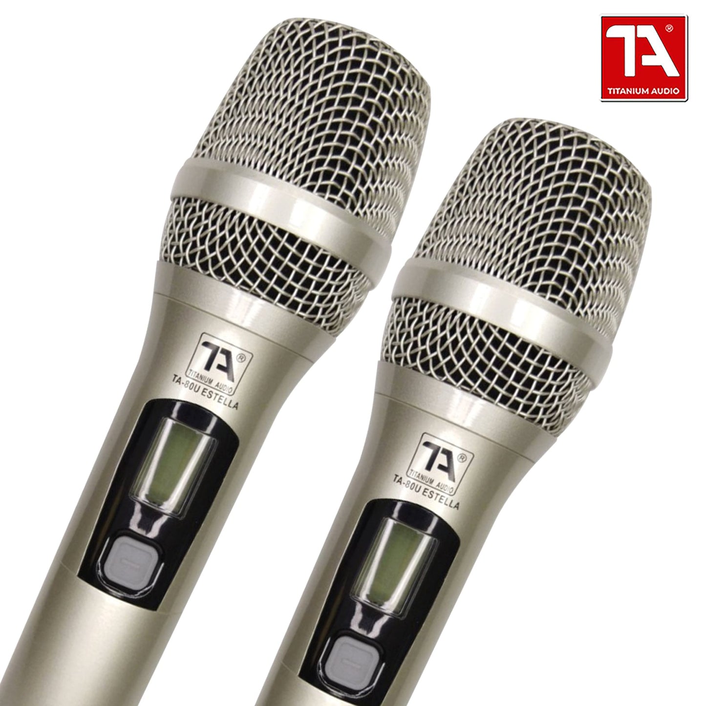 Titanium Audio TA-80U Pro Professional Dual Wireless Microphone