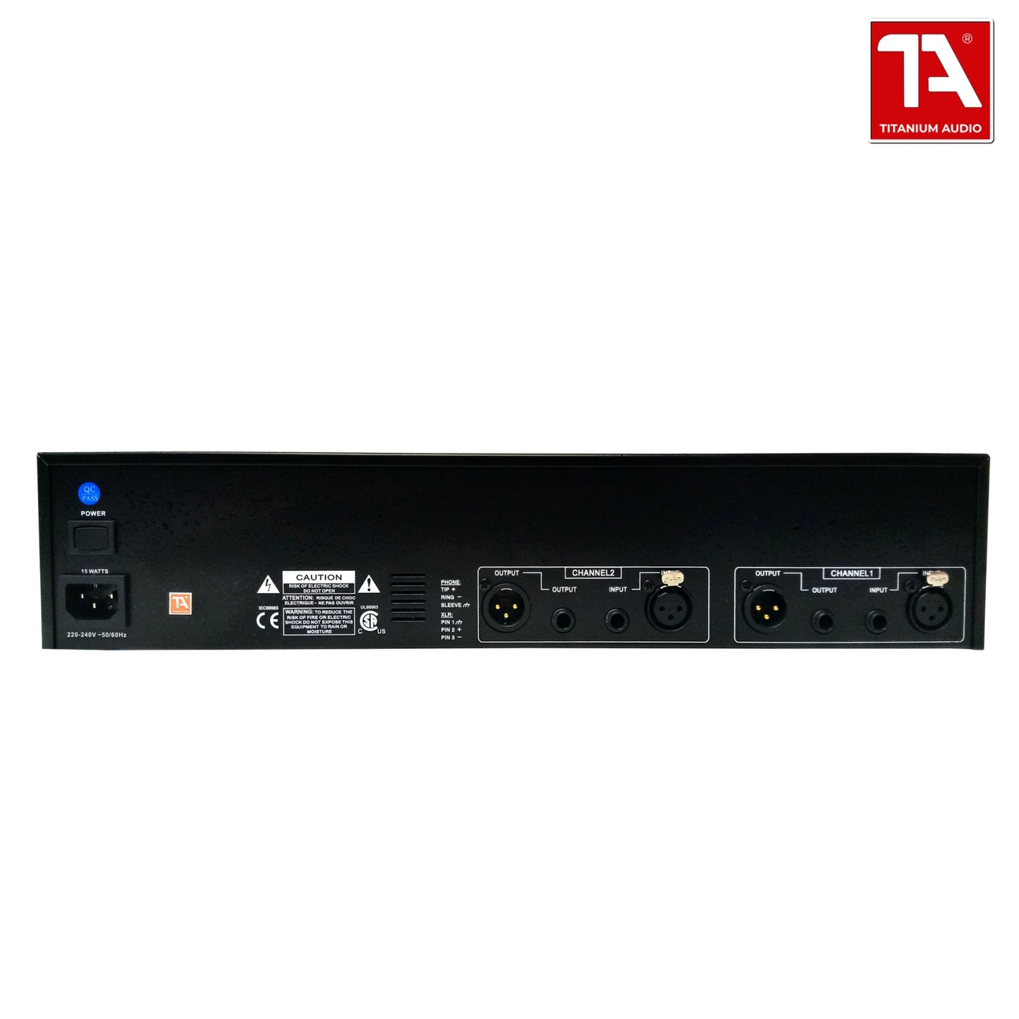 Titanium Audio TA 231 Dual Channel 31 Band 2 Series Graphic Equalizer