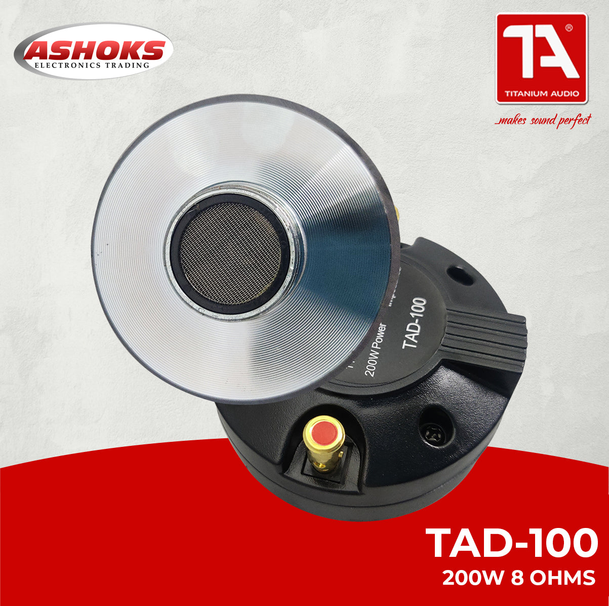 Titanium Audio TAD 100 Compression Driver Unit 200W