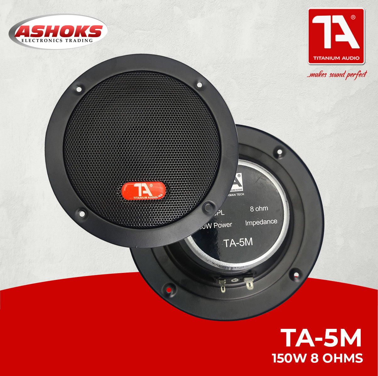 Titanium Audio TA 5M Speaker Midrange 150W