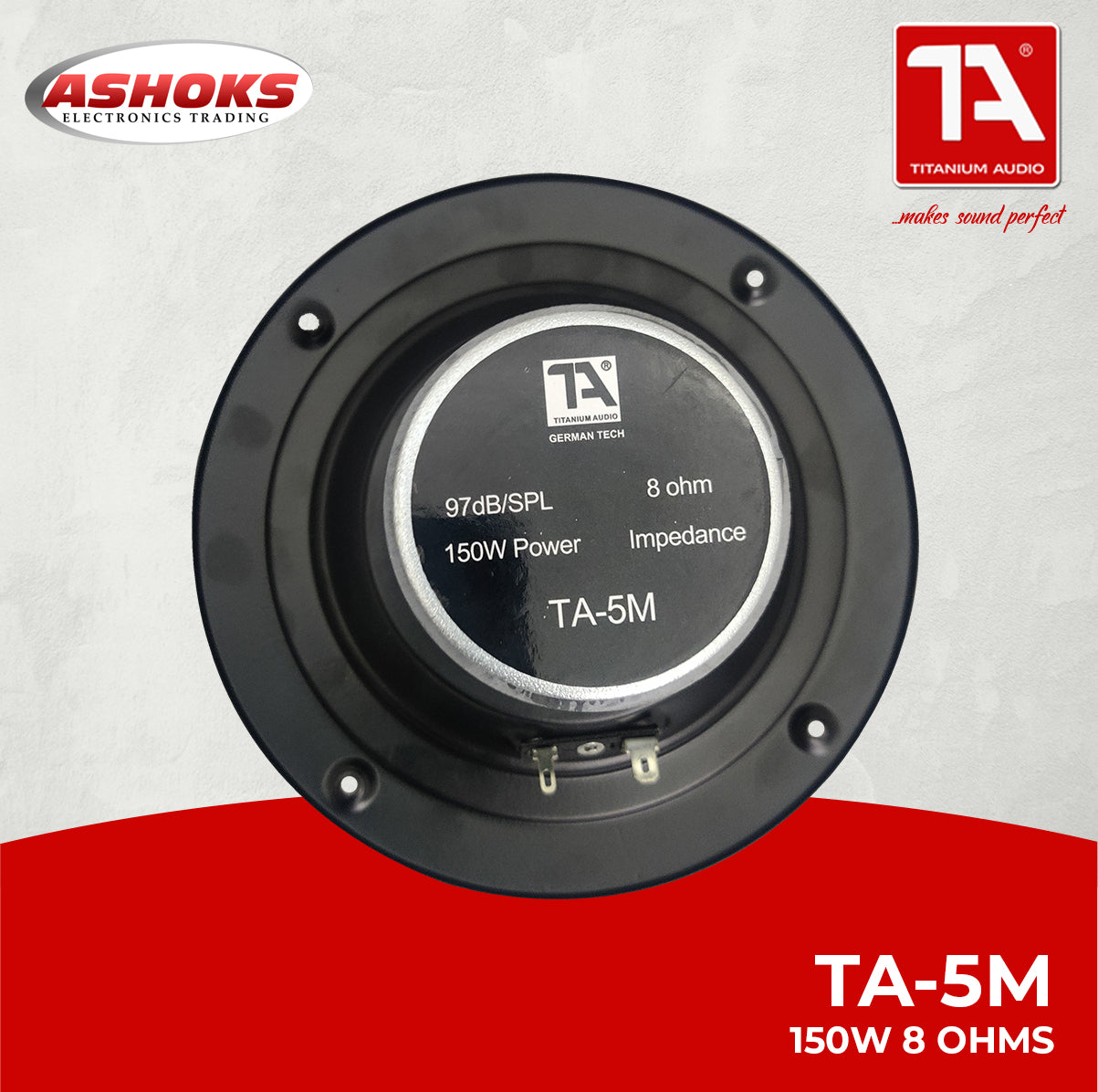 Titanium Audio TA 5M Speaker Midrange 150W