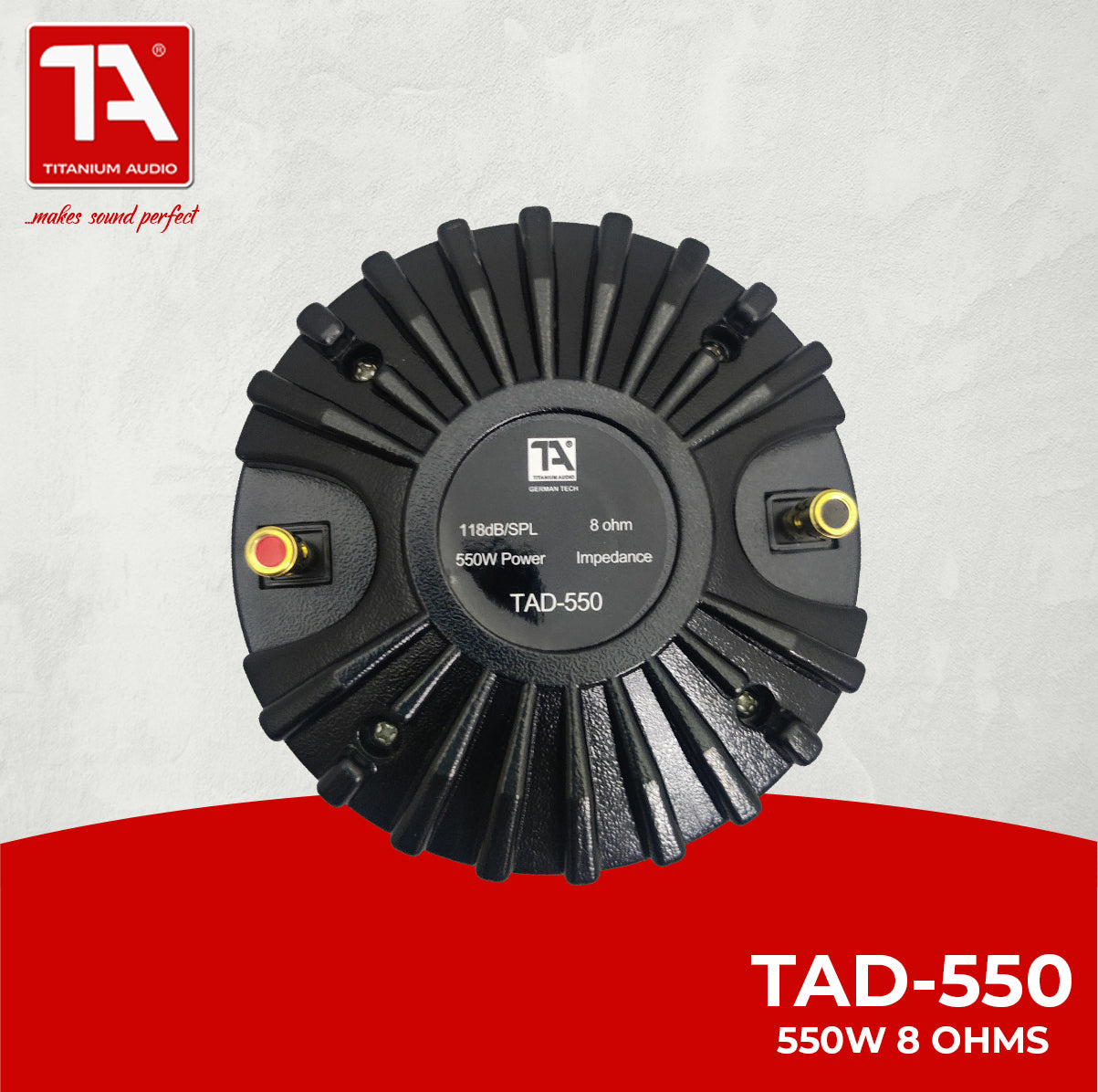 Titanium Audio TAD 550 Compression Driver Unit 550W