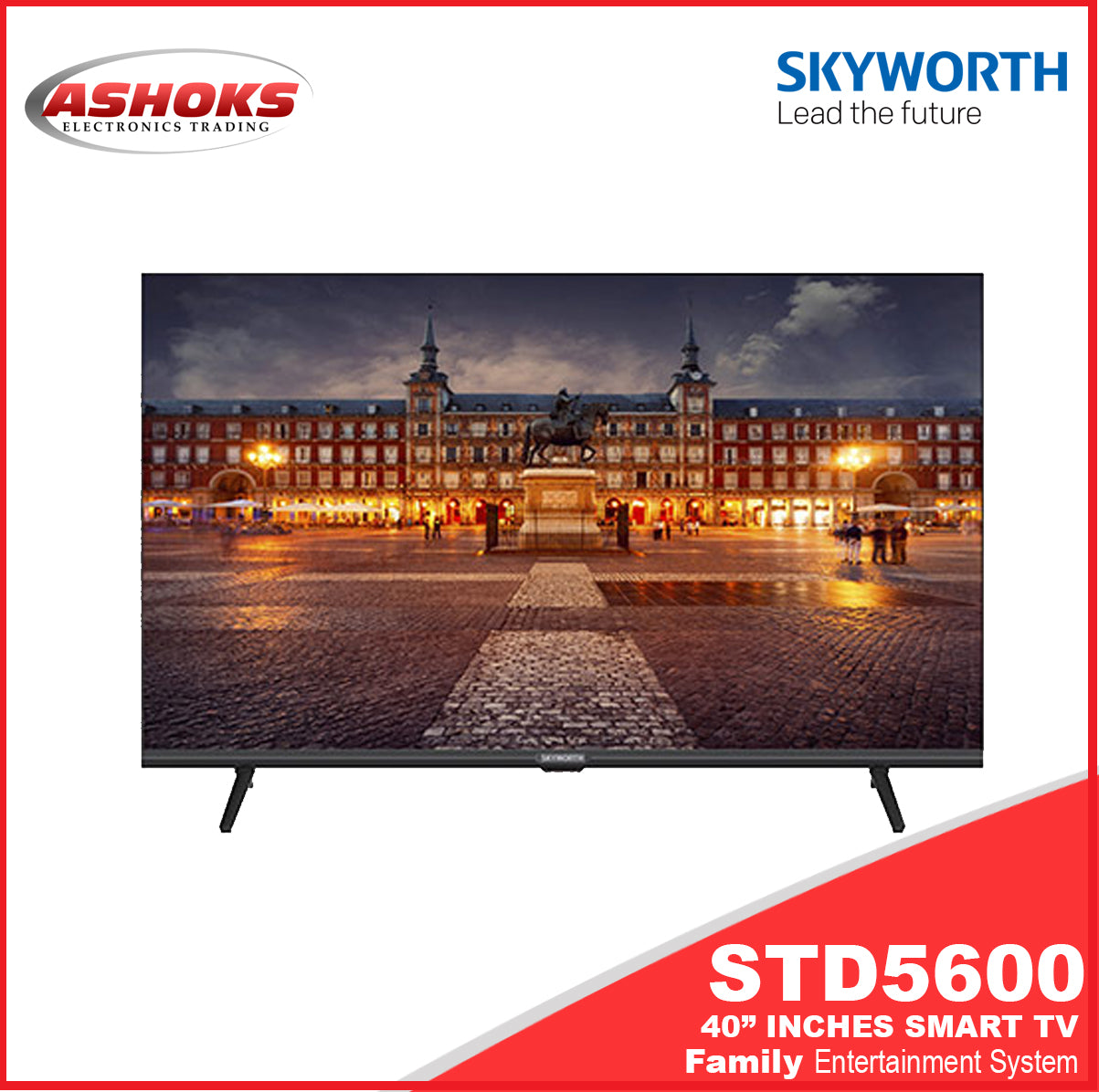 Skyworth 40STD5600 Android Smart TV / 40 inch / Android 11 / free wall bracket