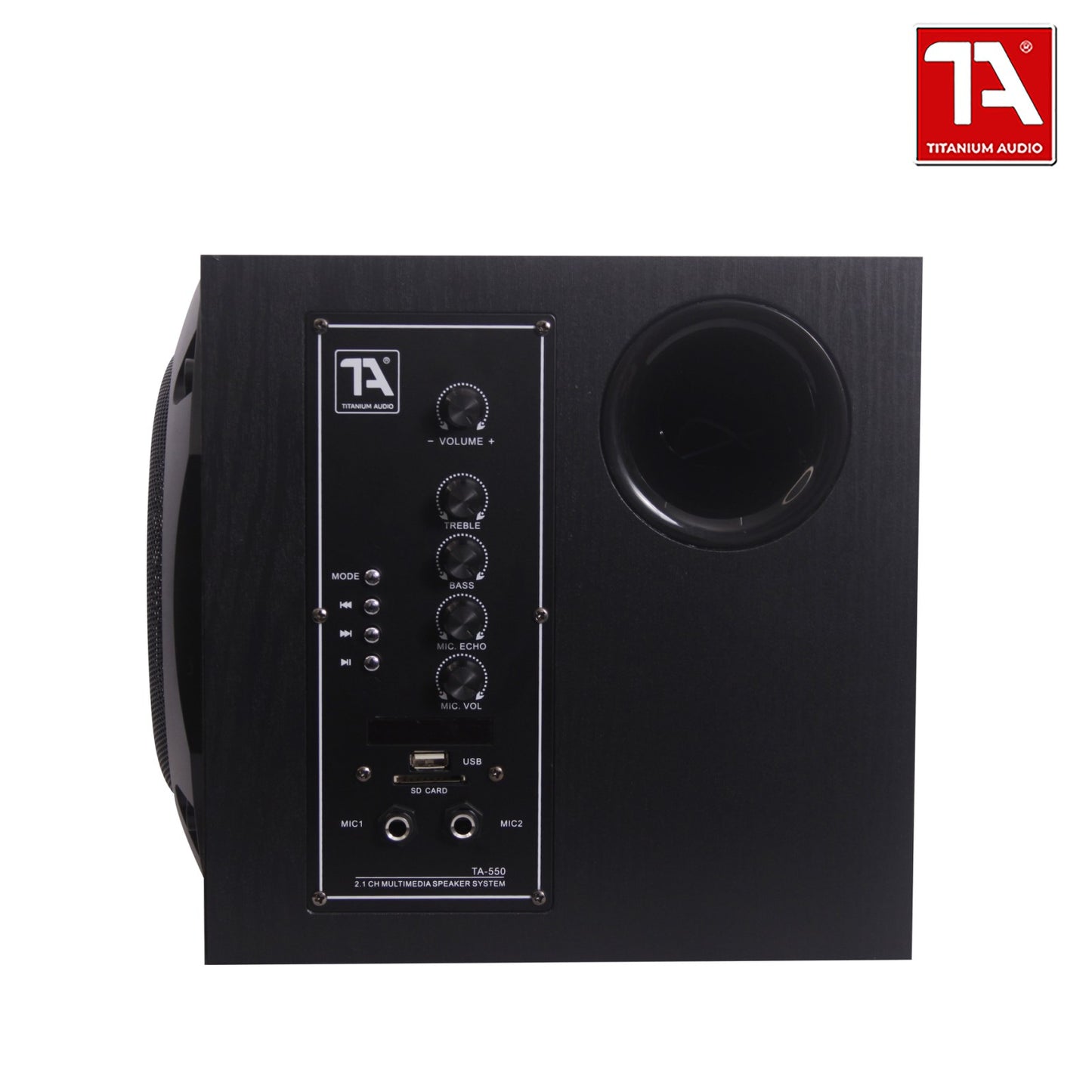 TA 550 2.1 MULTIMEDIA SPEAKER / Multimedia Speaker / Titanium Audio / KX 450+