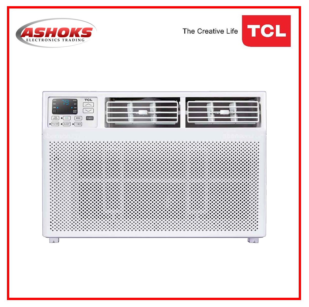 TCL TAC-09CWR/U 1.0hp Window Type Aircon Remote / Non Inverter / Fast Cooling / TCL Aircon