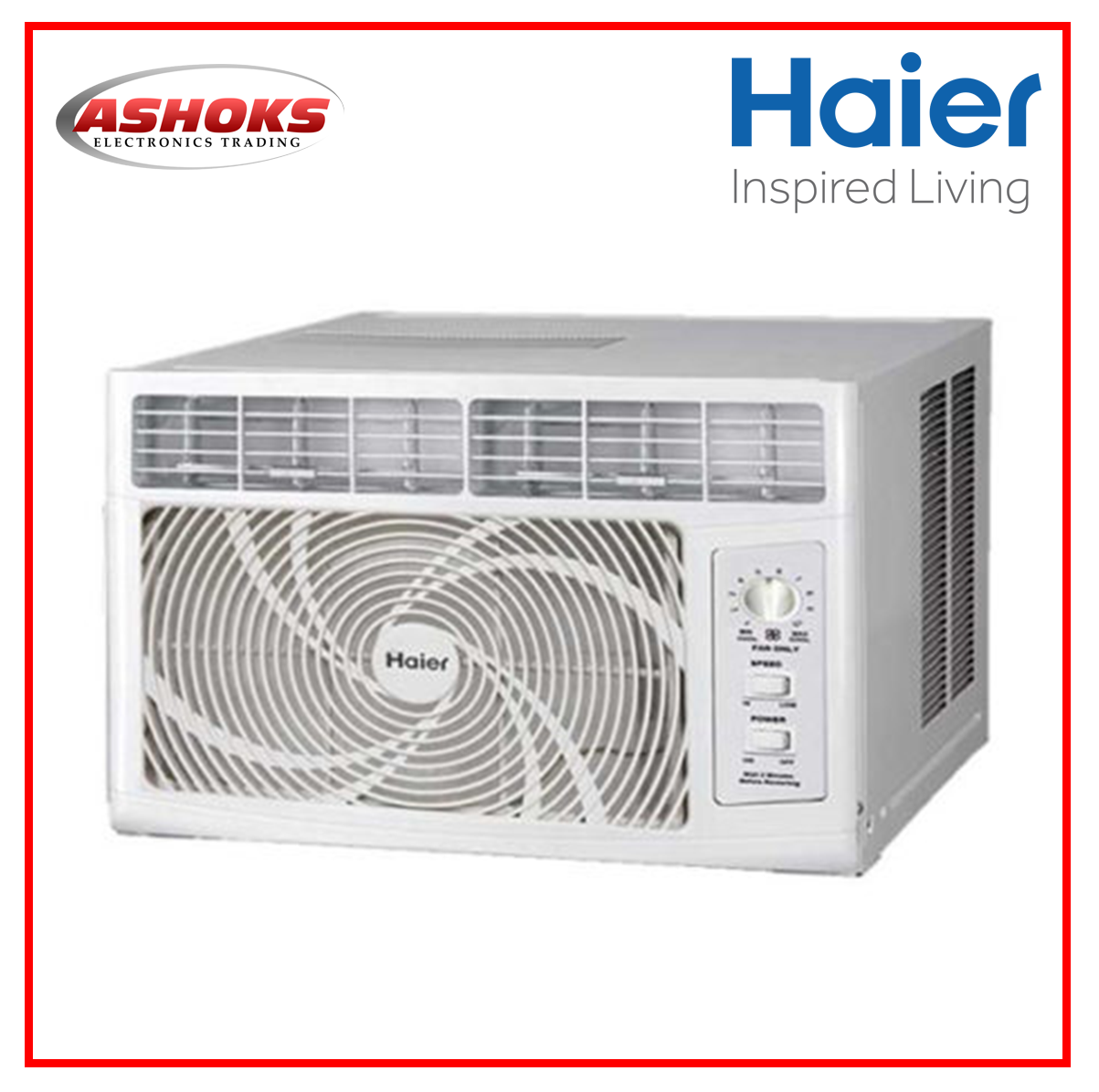 Haier HW 05MCQ Aircon Window Type / Easy Clean Filter, ECO Friendly / Manual Aircon window Type