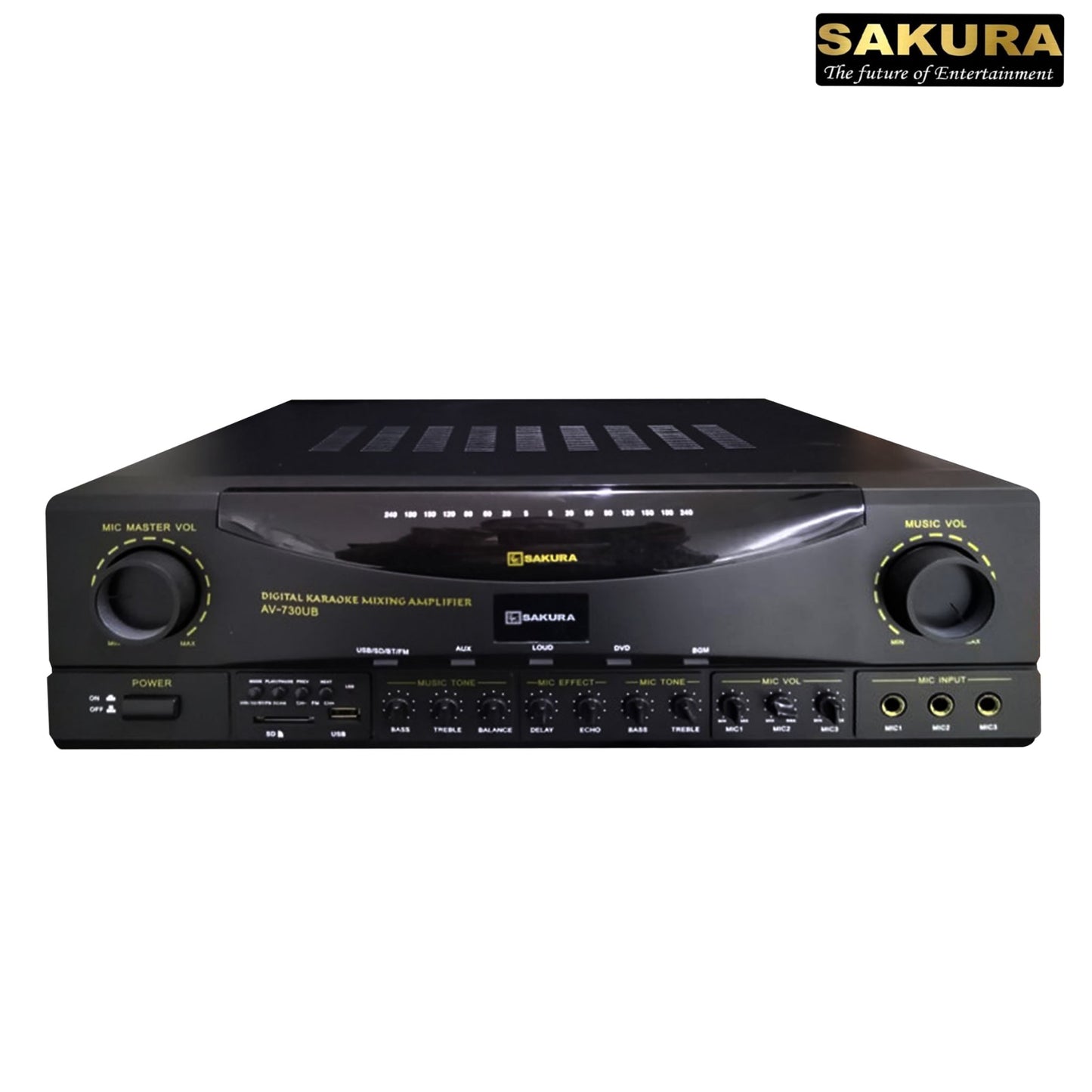 Sakura AV 730UB  USB SD MP3 FM BLUETOOTH / Sakura Amplifier