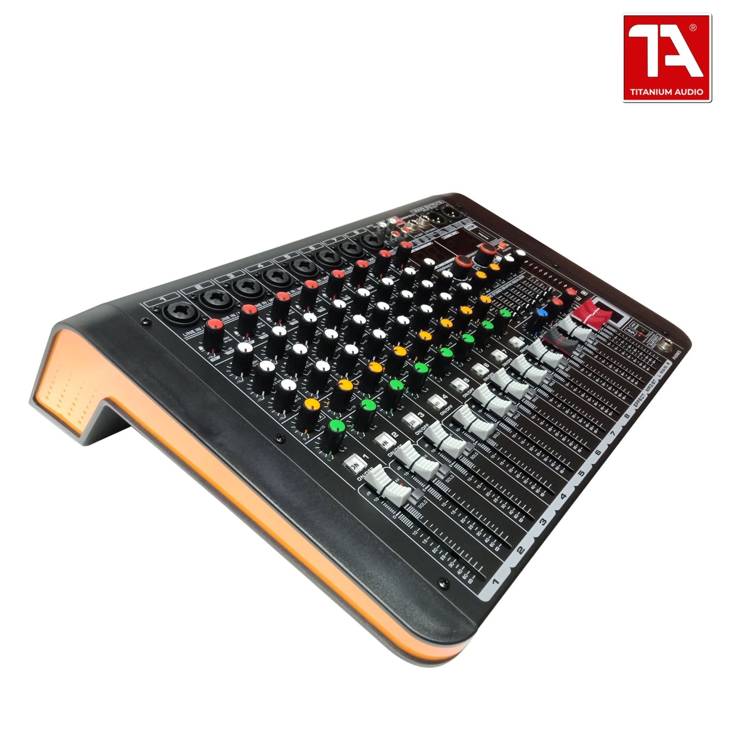 Droom 80EX Curve 8 Channel Professional Mixing Console