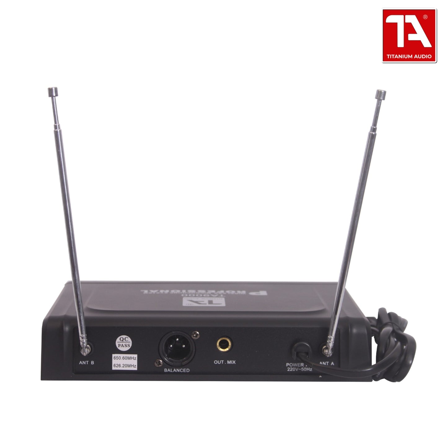 Titanium Audio TA 9000 Wireless Microphone / UHF Professional Wireless Microphone