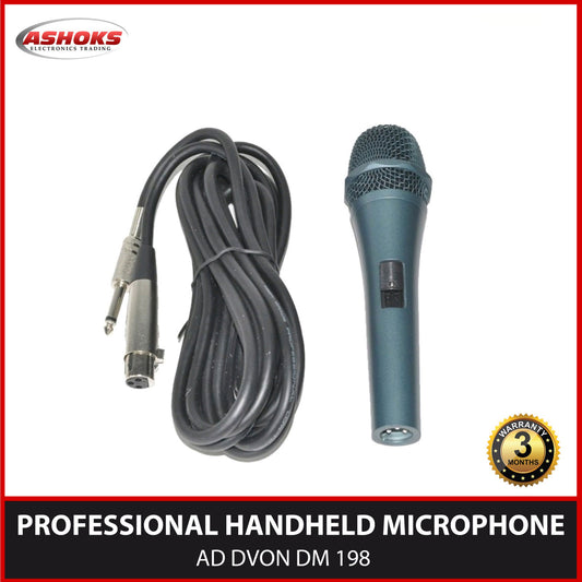AD DVON DM 198 Professional Handheld Microphone
