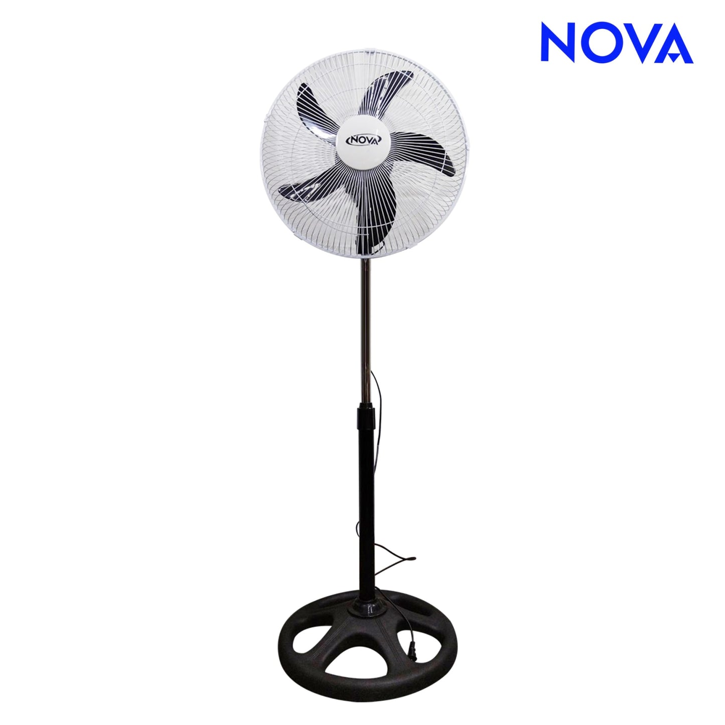 Nova 16 inch Stand Fan / 5 Banana Blades / Nova NSF1642 (Black) / Stand fan