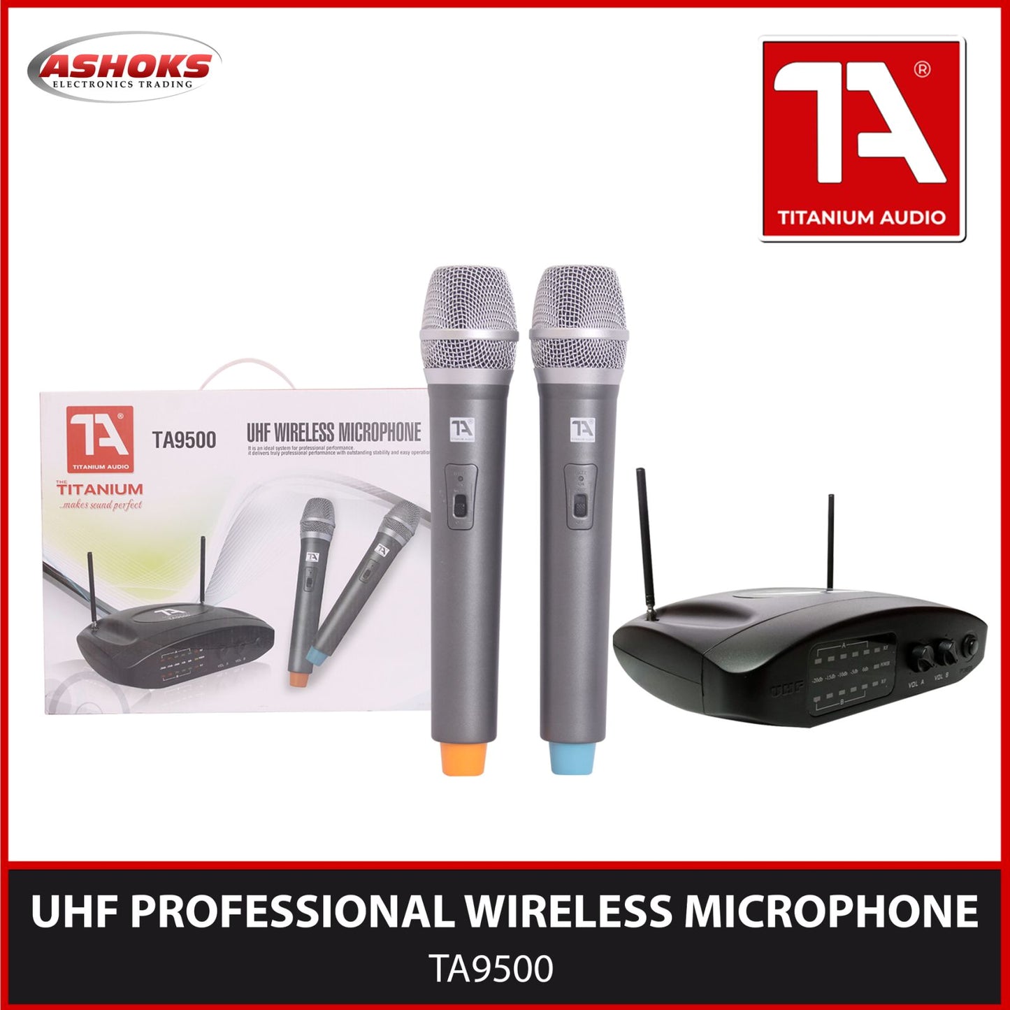 Titanium Audio TA 9500 Professional Wireless Microphone