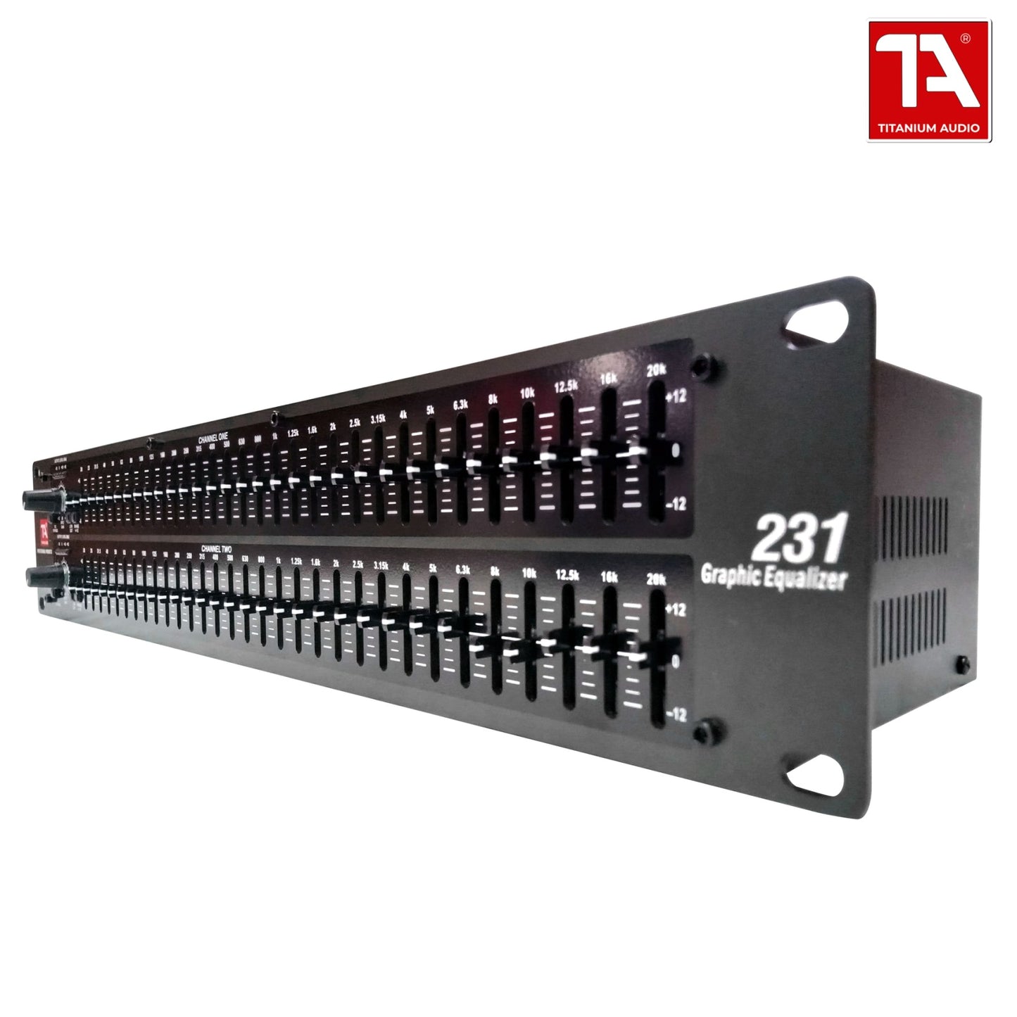 Titanium Audio TA 231 Dual Channel 31 Band 2 Series Graphic Equalizer