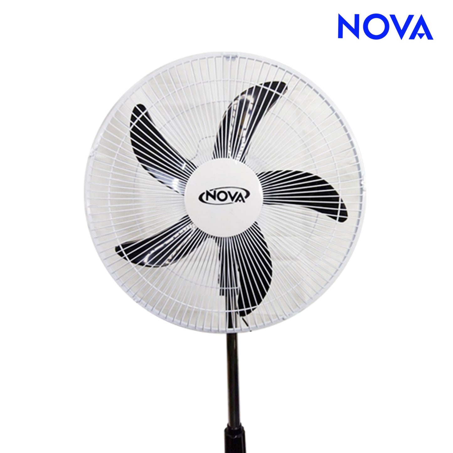 Nova 16 inch Stand Fan / 5 Banana Blades / Nova NSF1642 (Black) / Stand fan