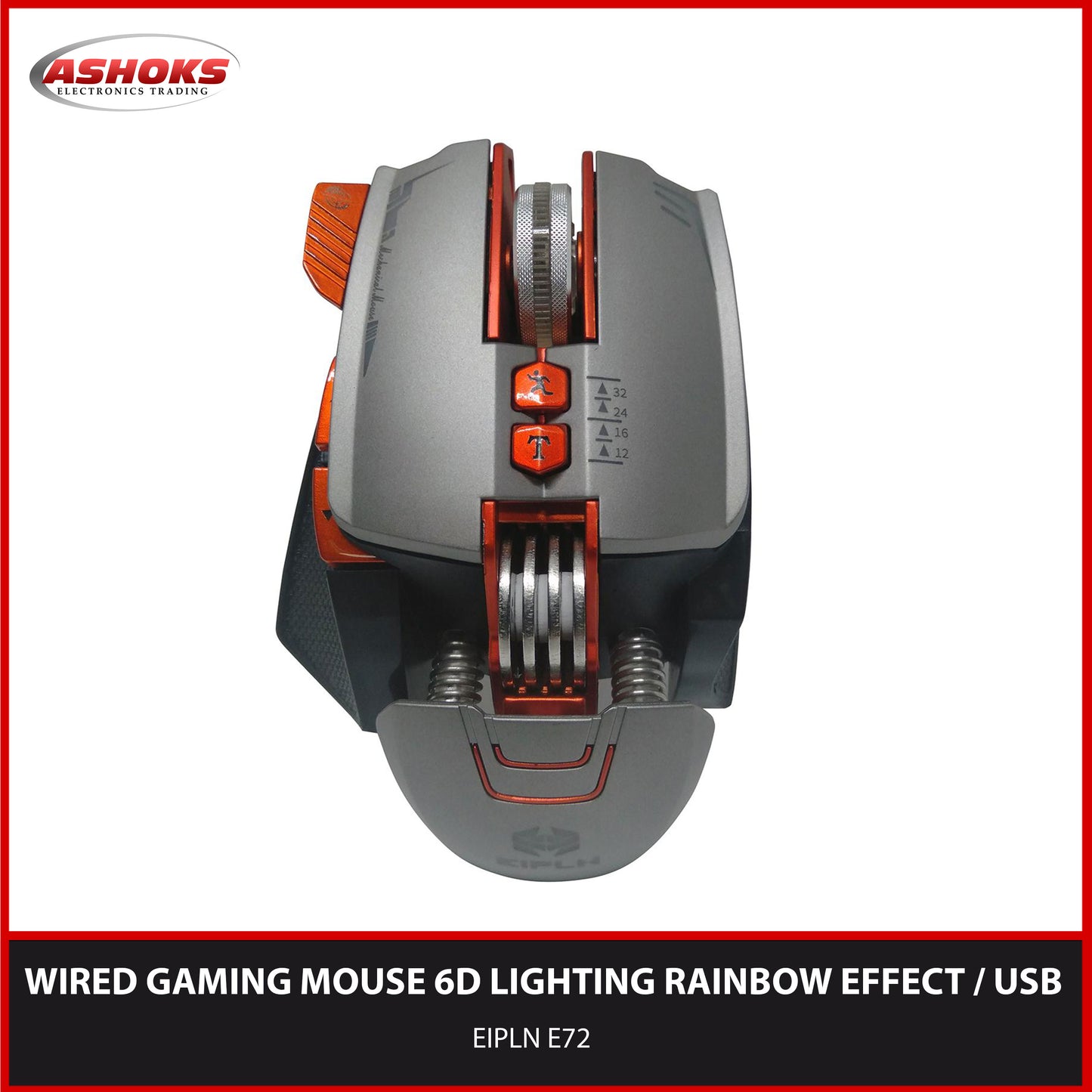 Gaming Mouse / Wired Gaming Mouse / 6D Lighting Rainbow Effect