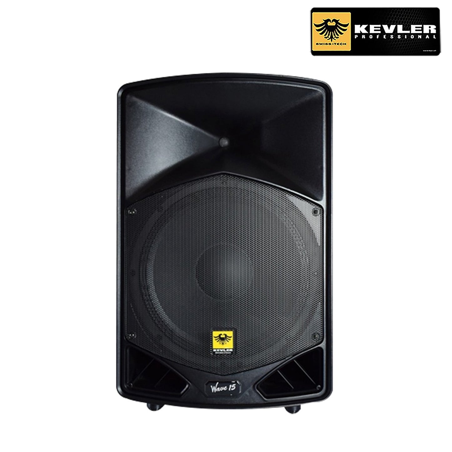 Kevler WAVE 15 800W 15 Inch 2 Way Bass Reflex Passive Plastic Molded Speaker System