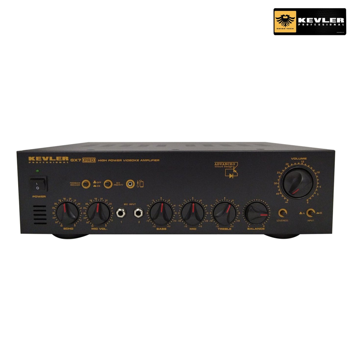 Kevler GX7 PRO 800W X 2 /High Power Integrated Amplifier / Videoke Amplifier