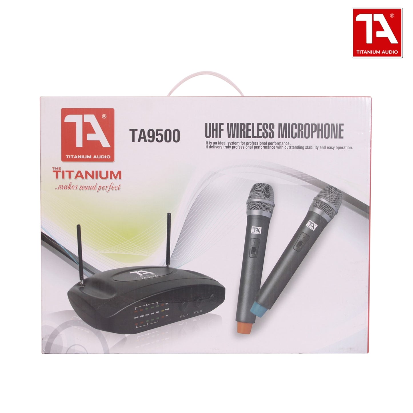 Titanium Audio TA 9500 Professional Wireless Microphone