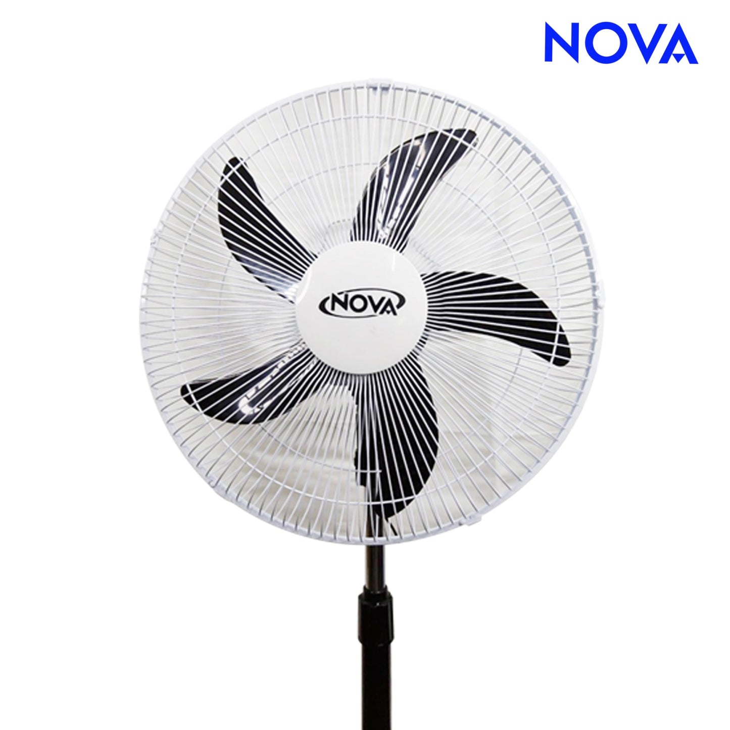 Nova 16 inch Stand Fan / 5 Banana Blades / Nova NSF1642 (Black) / Stand fan