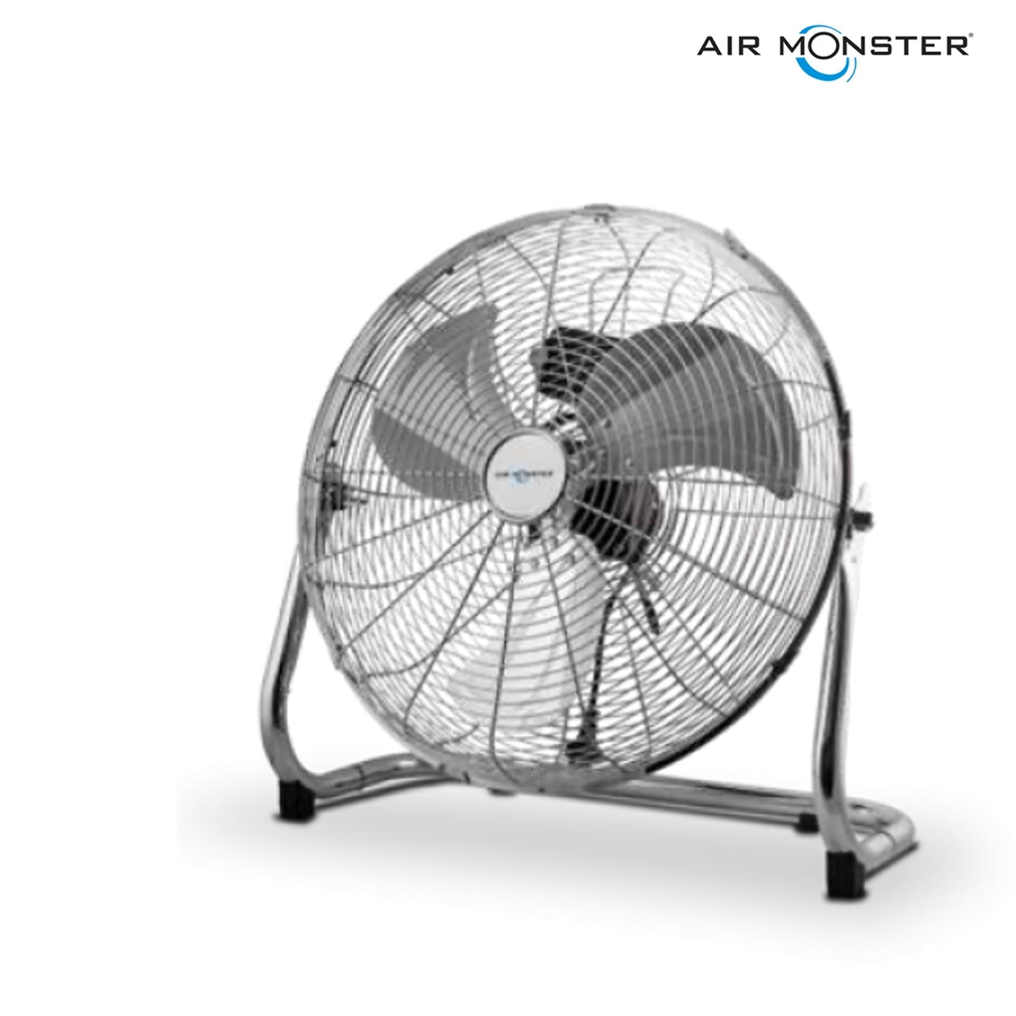 Air Monster 18 inch Floor Fan / high velocity Fan / Electric Fan 45cm 4501 Silver