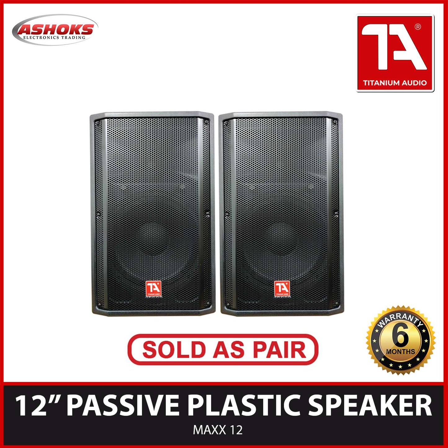 MAXX12 Speaker / 12 Inch Passive Speaker / Passive Speaker MAXX12 700W