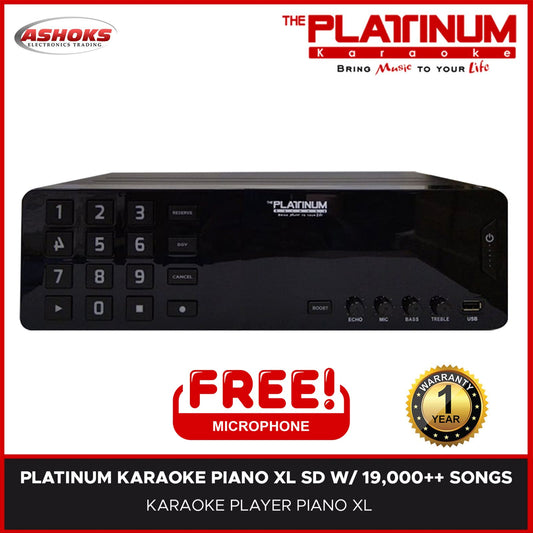 Platinum Karaoke Piano XL SD with 19,000++ Songs with built -in WIFI Module
