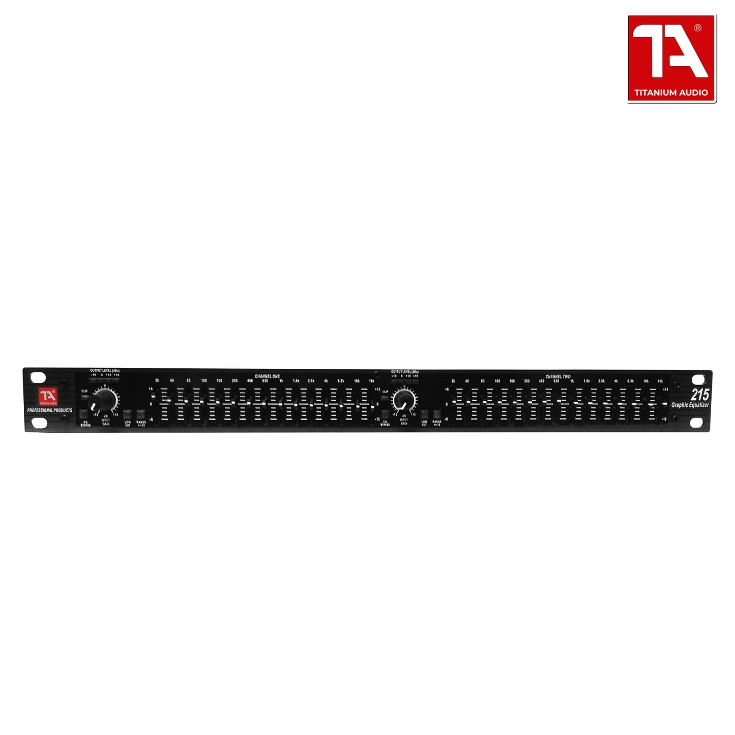 Titanium Audio TA 215 Dual 15 Band Graphic Equalizer