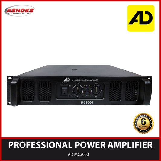 AD MC3000 Power Amplifier / Professional Amplifier / AD