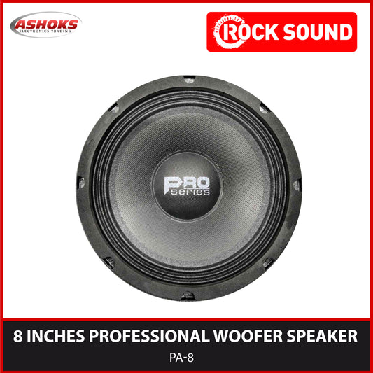 8 inch PA8 Professional Woofer Speaker / Rocksound Speaker