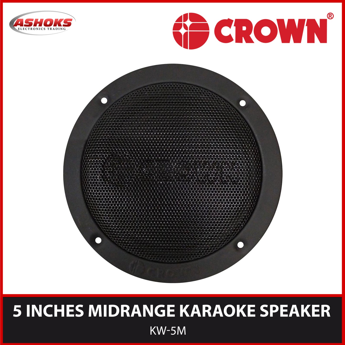 Crown Speaker Kw 5m Midrange Speaker