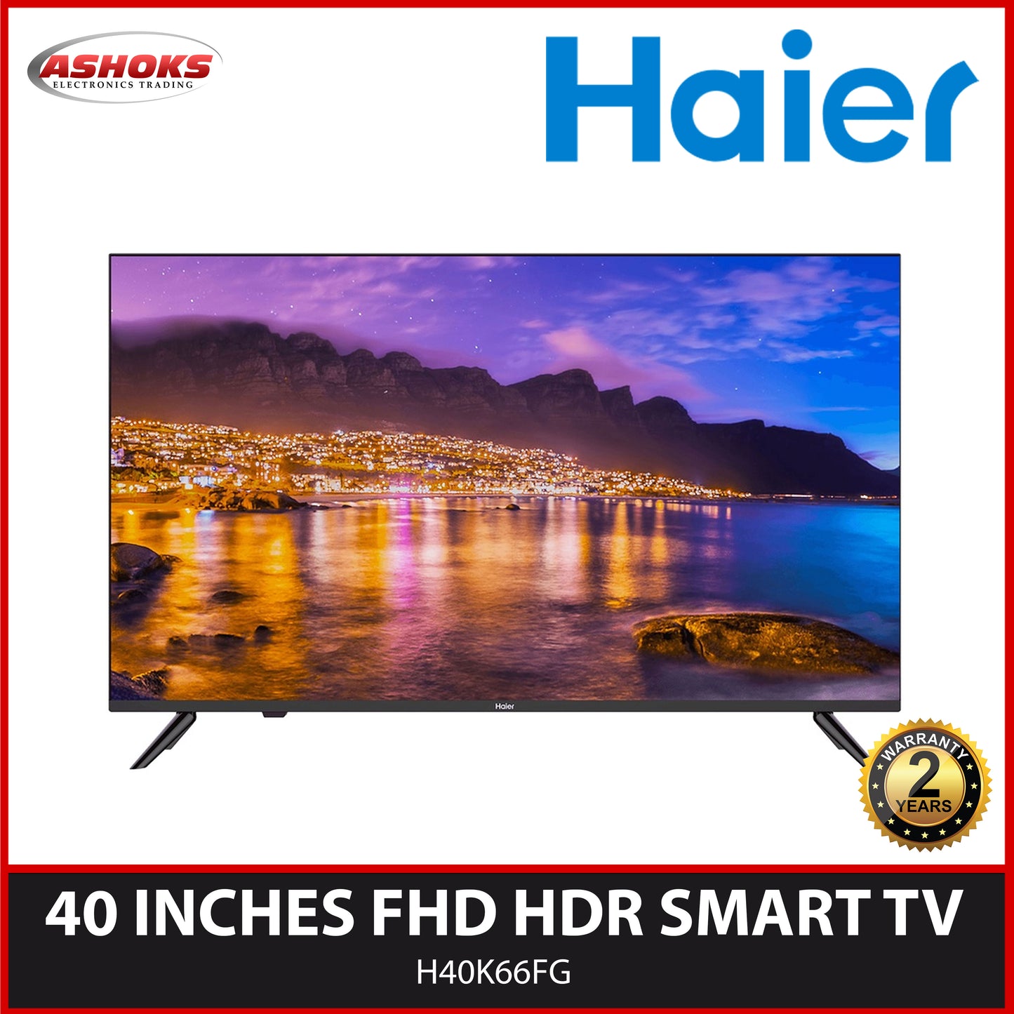 Haier H40K66FG Smart TV 40 inch