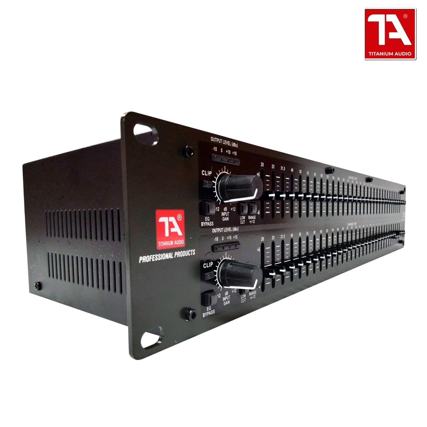 Titanium Audio TA 231 Dual Channel 31 Band 2 Series Graphic Equalizer