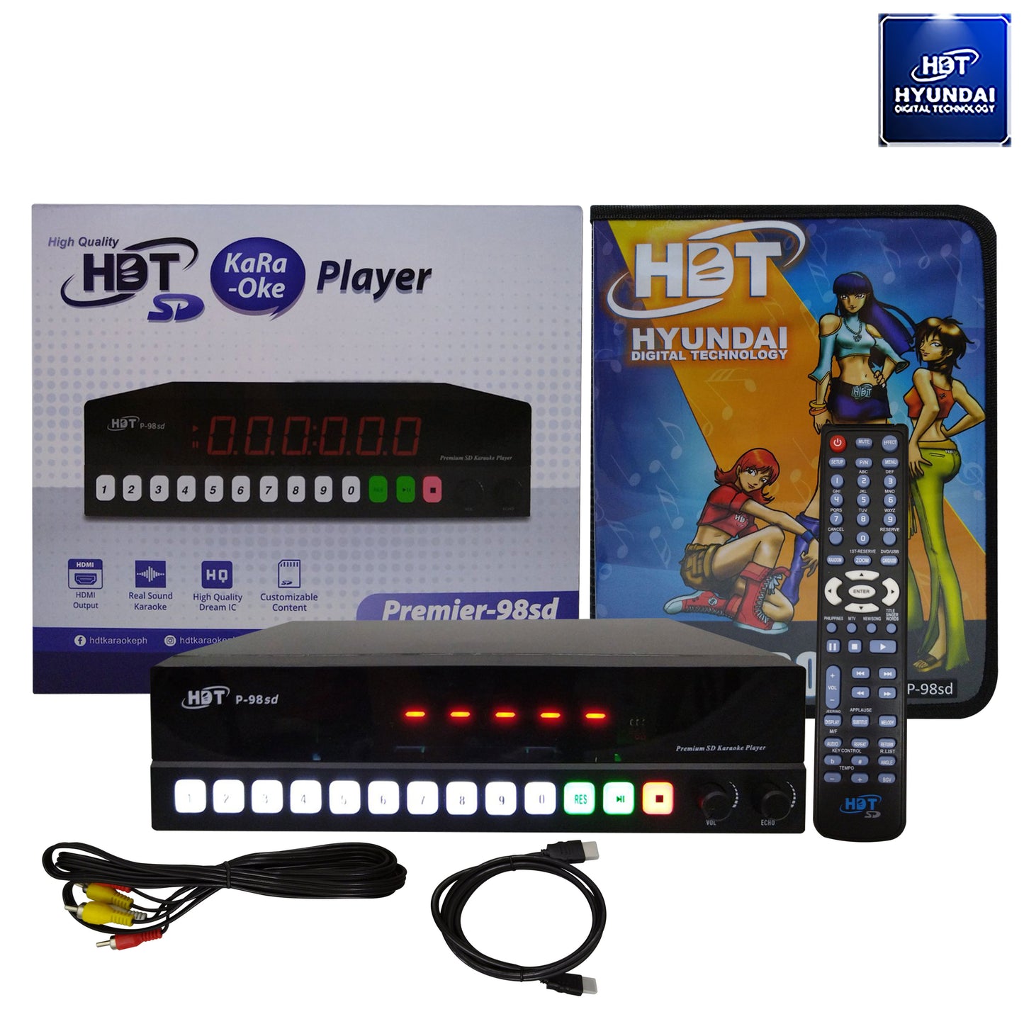 HDT SD Karaoke Player Premier-98SD