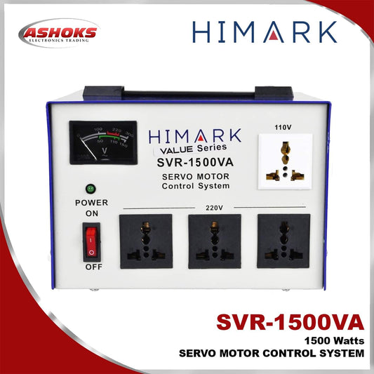 Himark SVR 1500VA AVR / Servo Motor type / Automatic Voltage Regulator